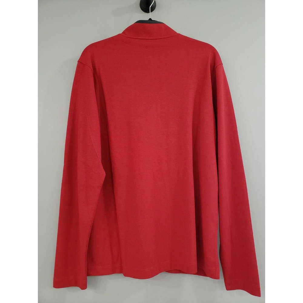 NEW MENS LARGE Nike ARKANSAS RAZORBACKS NCAA Quarter Zip Pullover SHIRT Football - Picture 5 of 5